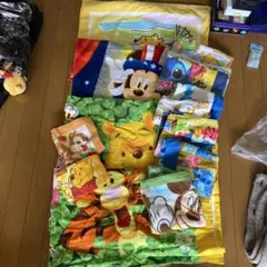 ディズニー　バスタオル　浴用タオルまとめ売り　美品新品入り