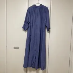 NIKO AND... ロングシャツワンピース ブルー 3