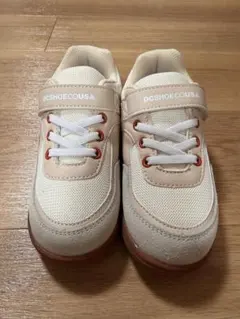 DC SHOES キッズスニーカー ベージュ18.0