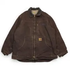 古着 Carhartt カーハート ダックリッジコート 裏地ボア tch553
