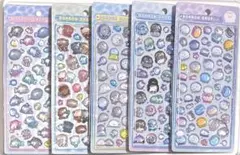 正規品 水族館限定 ボンボンドロップシール 5種類セット　#1