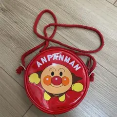 アンパンマン ショルダーバッグ 赤　子ども用