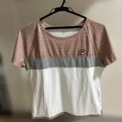 FILA 幾何学模様 Tシャツ Lサイズ