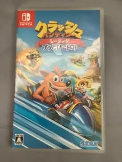 美品！クラッシュ・バンディクー レーシング ブッとびニトロ　任天堂スイッチ