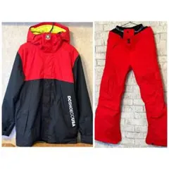DC SHOE スノーボードウェア上下セット S