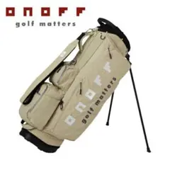 新品 ONOFF オノフ 軽量キャディバッグ OB0326 クリーム