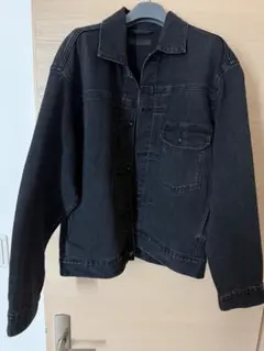 UNIQLO デニムジャケット　ダークグレーLサイズ