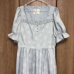 4L青木美沙子　ニナスコラボ　ワンピース　しまむら