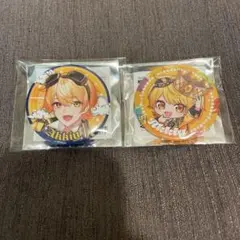 AMPTAK×COLORS　レインボーロード中88%　あっきぃくん　缶バッジ