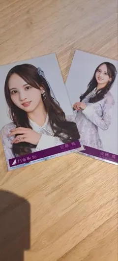 佐藤楓　生写真　乃木坂46　38th