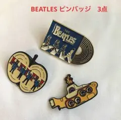 The Beatles ピンバッジ 3個セット　★美品のサムネイル