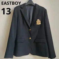 EASTBOY ヴィーナス 紺ブレ 金ボタン ワッペン 大きいサイズ 13号