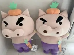 めちゃもふぐっとぶりぶりざえもんぬいぐるみおやさいになりきりたい！だゾ　2セット