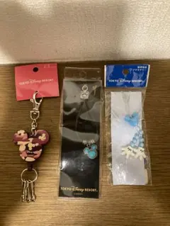 東京ディズニーリゾート ミッキー キーチェーン ストラップ 3点セット