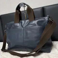 Tsuchiya Kaban Plota Briefcase Navy A4 - メルカリ