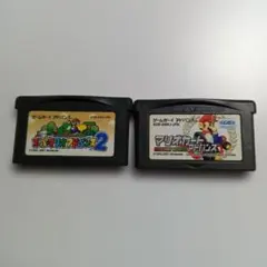 GBA スーパーマリオアドバンス2 マリオカートアドバンス 2本セット
