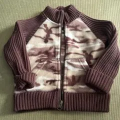 Baby Gap 迷彩柄 ジップアップジャケット 90