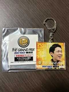 【非売品】ボートレース住之江 GP限定デザイン　キーホルダー 桐生順平