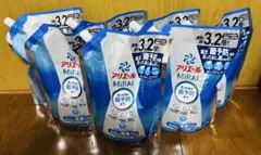 アリエール MiRAi 液体洗剤 詰替用 3.2倍 7個セットのサムネイル