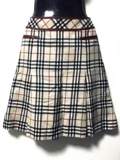 匿名発送 美品 BURBERRYBLUELABEL バーバリーチェック スカート