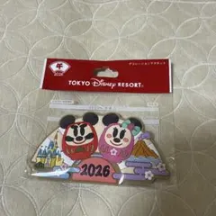 デコレーションマグネット　ディズニーリゾート お正月 2026 新品