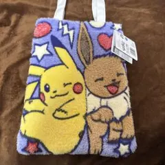 ポケモン　アミューズメント　トートバック　ピカチュウ　イーブイ　プラチナムザッカ