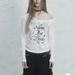 SETUPEXE V-NECK CROSS TOP シズニルック