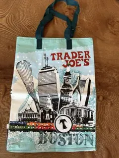 値下げ！✳︎新品未使用✳︎ Trader Joe's エコバッグ ボストンデザイン