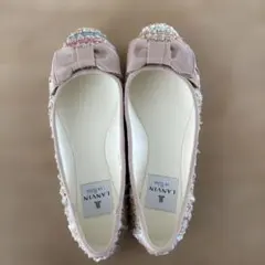まそら★クリア ビジュー バレエシューズ 38 まそら様専用☆クリア ビジュー バレエシューズ 38 | Mercari