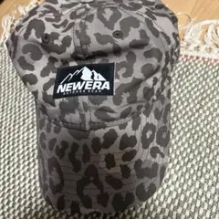 新品購入後短時間3日使用後自宅保管NEW ERAレオパード キャップ