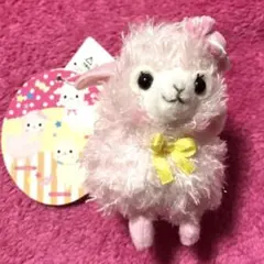 新品キッズアルパカッソ キャンディーズももちゃん ぬいぐるみマスコットストラップ