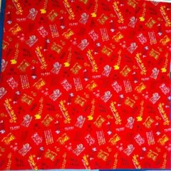 ミニモニ 初期メンバーデザイン 綿プリント生地 1m✖1m 平成レトロ