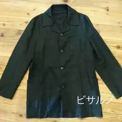 日本製 ビサルノ 麻 ジャケット Mのサムネイル