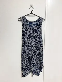 しまむら　ノースリーブ　ワンピース