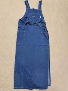 マタニティ　エプロン　ワンピース　デニム　ミキハウス　mum