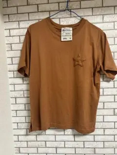 MUVEIL x CONVERSE コラボ Tシャツ ブラウンのサムネイル