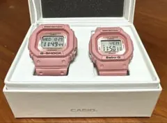 【新品未使用】G-SHOCK & BABY-G クリスマス限定ペアウォッチ
