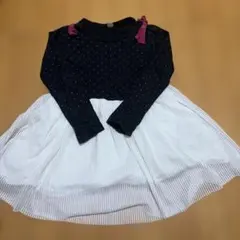 アプレレクール　ワンピース　110 女の子　入園式　入学式　保育園　幼稚園