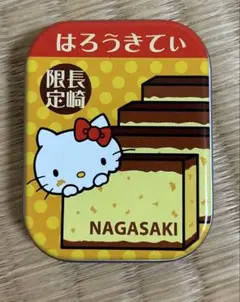 ハローキティ　小物入　缶ケース　長崎