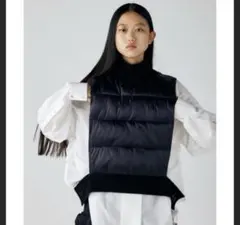 希少✨2022年✨エンフォルドオールインワンリブニットハイネック異素材