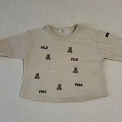 POLO petit mainベージュ 長袖カットソー