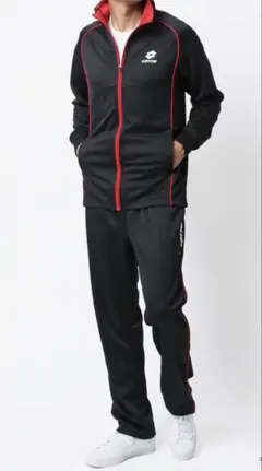 LOTTOジャージセットアップ　メンズL