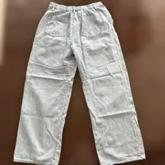 ライトブルー デニムパンツ ワイドシルエットのサムネイル