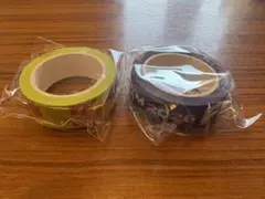 B'z FYOP+ ガチャガチャ マスキングテープ 黄 紫2種セット 新品