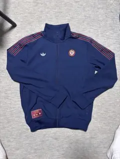 adidas アストン・ヴィラ　トラックジャケット ネイビー