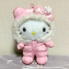 サンリオ ハローキティ ふわぷくウィンター　ぬいぐるみ　マスコット　ホルダーのサムネイル