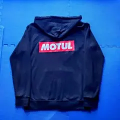 レア✨美品✨MOTUL モチュール ジップアップパーカー ブラック Lサイズ