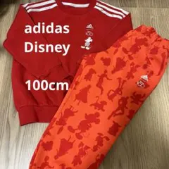 美品　アディダス　ディズニー　スウェット　セット　100