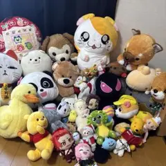 キャラクターぬいぐるみ マスコット 40点大量まとめ売りセットのサムネイル