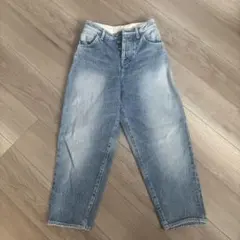 ライトブルーデニム ワイドレッグパンツのサムネイル